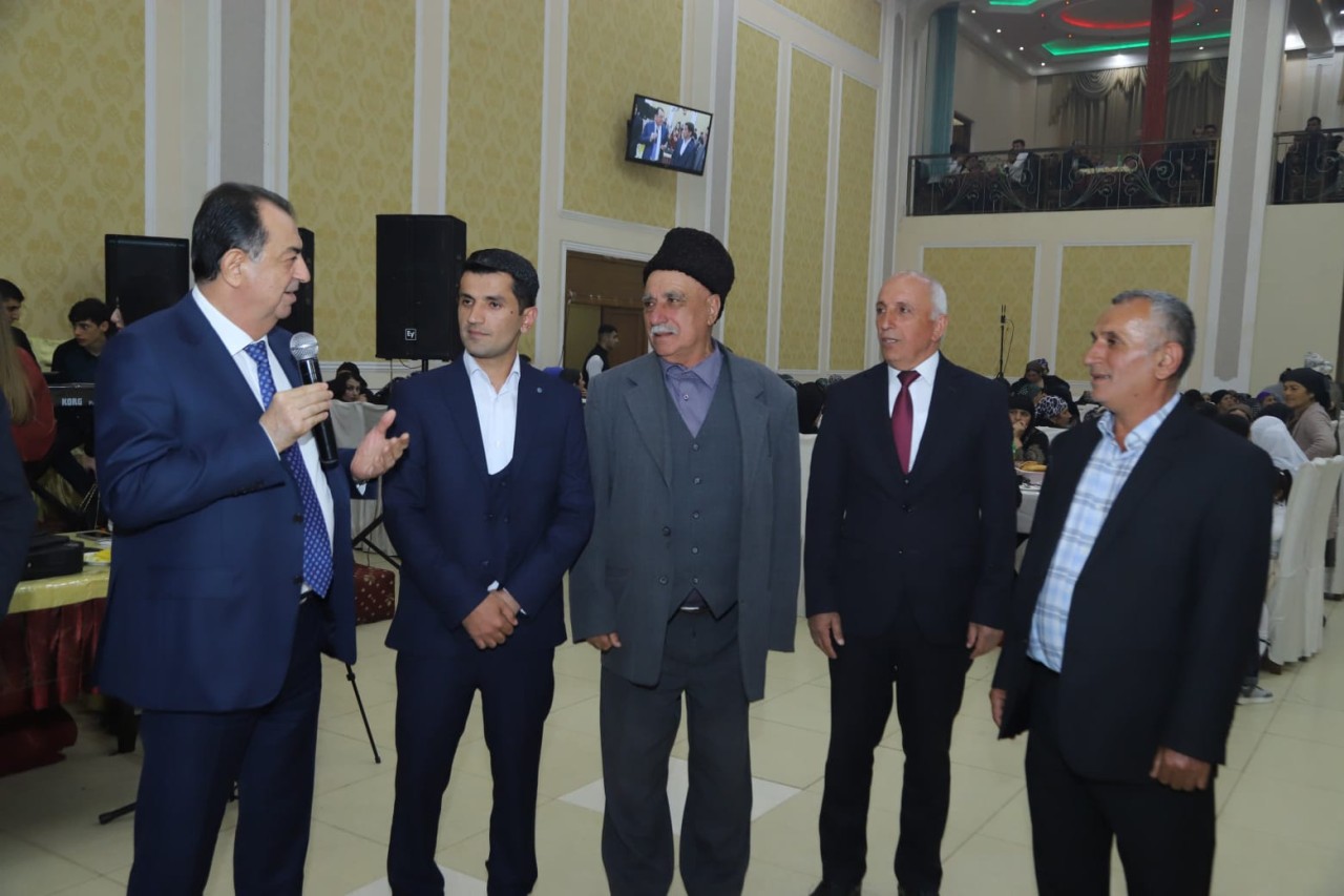 Taleh Qaraşov qazinin övladının toy şənliyində iştirak edib - FOTOLAR